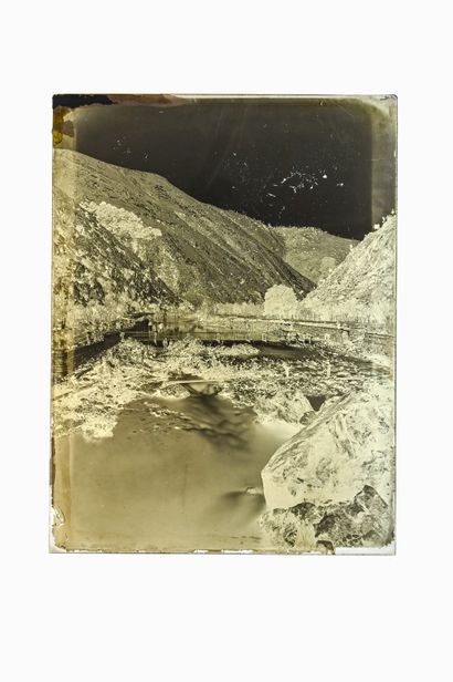 FELIX BONFILS GORGE DU LIBAN. 1867-1875

Négatif au collodion sur plaque de verre...