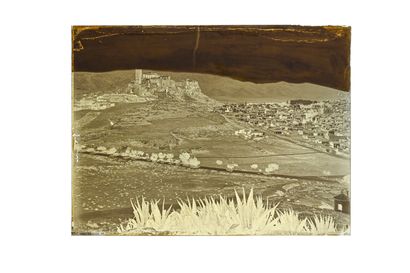 FELIX BONFILS PANORAMA OF ATHENS IN THREE PARTS 1867-1875

Three wet collodion negatives...