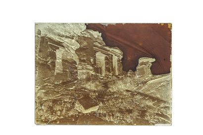 FELIX BONFILS GEBEL-SILSILEH, UPPER EGYPT 1867-1875

Collodion negative on glass...