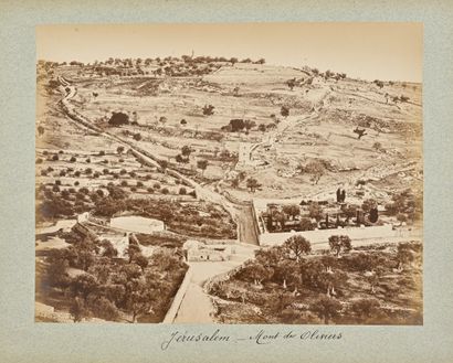 FELIX BONFILS Palestine, Syrie, c.1880

14 tirages albuminés, signés, numérotés et...