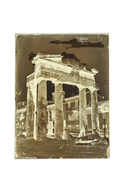 FELIX BONFILS PORTE DE L’AGORA. ATHÈNES 1867-1875

Négatif au collodion sur plaque...