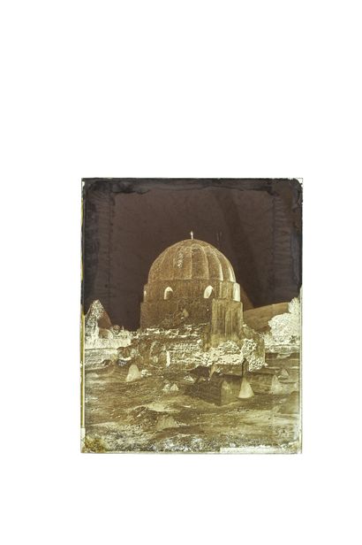 FELIX BONFILS TOMBS OF THE FAMILY OF MAHOMET. DAMAS SYRIA. 1867-1875

Collodion negative...