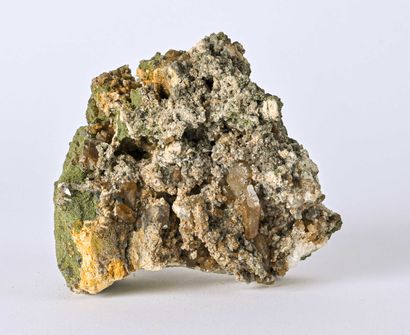 GROUPE QUARTZ ANATASE RUTILE LA MADELEINE (11cm) null