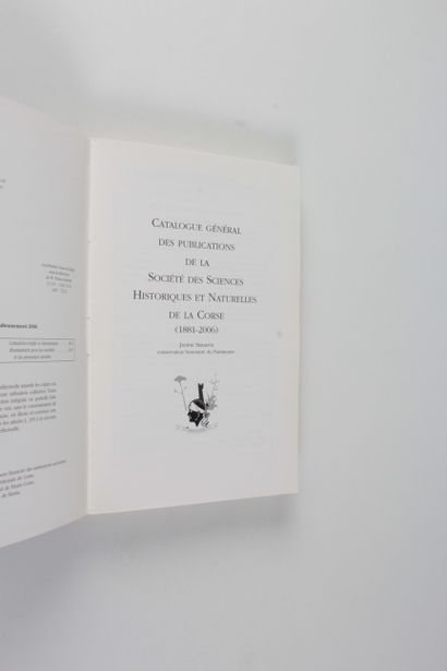 Serafini, Janine Catalogue général des publications de la société des sciences historiques...