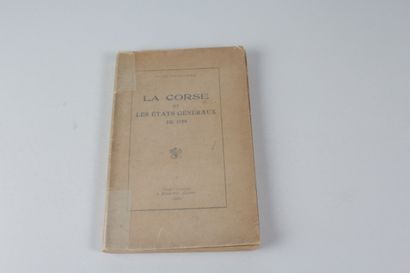 Casanova, Abbé La Corse et les États généraux de 1789. - Zicavo : chez l’auteur,...