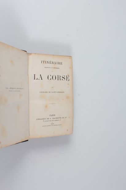 Saint-Germain, Léonard de Itinéraire descriptif et historique de la Corse. - Paris...