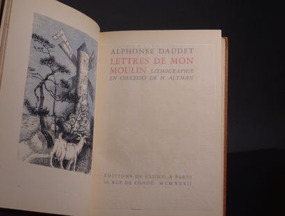 null DAUDET (Alphonse). Lettres de mon moulin.

Lithographies en couleurs de N. Altmann.

Paris,...