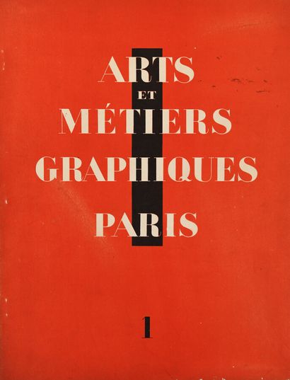 null ARTS ET METIERS GRAPHIQUES. 

Paris, Arts et Métiers graphiques, 1927-1939....