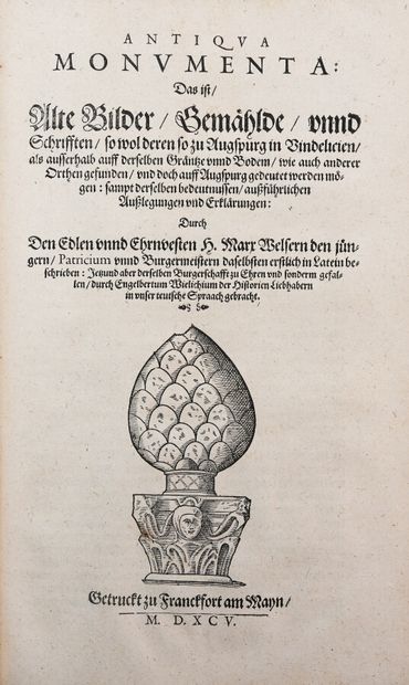 null HERTZOG (Bernhard). Chronicon Alsatiae. 

Strasbourg, Bernard Jobin, 1592. [16]-155-1bl-239-1bl-131-1bl-312-233-3bl-[3]-1bl....