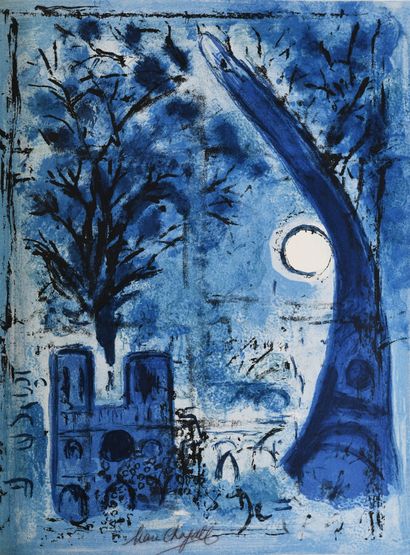 null [CHAGALL]. CAIN (Julien) - MOURLOT (Fernand). Chagall lithographer. Foreword...