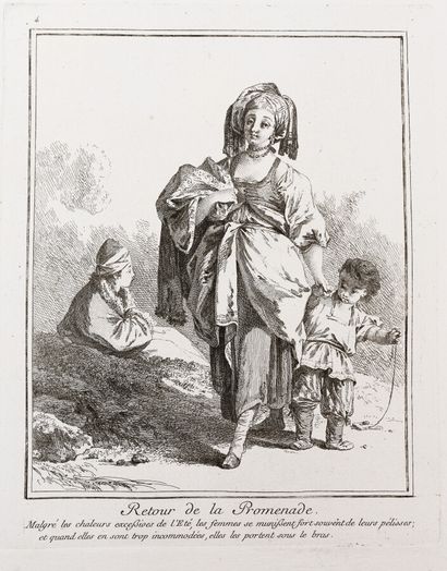 null LE PRINCE (Jean-Baptiste). OEuvres de Jean Baptiste Le Prince, peintre du Roy....