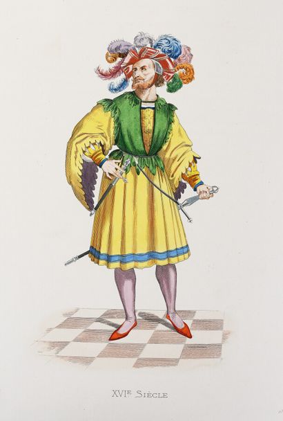 null DUPLESSIS (Georges). Costumes historiques des XVIe, XVIIe et XVIIIe siècles....