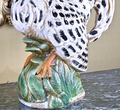 null Cracked and polychrome ceramic cockerel

Beginning of the twentieth century

H....