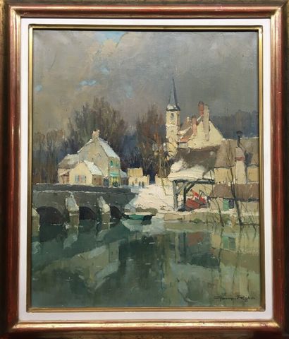null Georges ROBIN (1903-2003)

The Haute Seine in Chamesson

Oil on canvas signed...