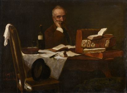 null Léon Victor DAGUZAN (active at the end of the 19th century)

Reading 

Oil on...