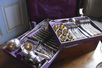 null V. Mayer & Sohne (Vienna) 

Important silver housewife's set consisting of twelve...