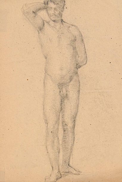 null Jean-Hugues GABORIT (1874 - ?)

Ecole lyonnaise

2 études de nus d'homme. Dessins...