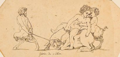 null D'après John FLAXMAN (1755 - 1826)

Scènes mythologiques et autres scènes tirées...