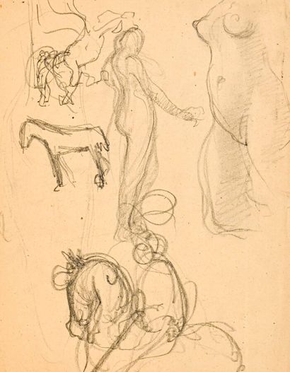 null Jean-Hugues GABORIT (1874 - ?)

School in Lyon

2 studies of male nudes. Pencil...