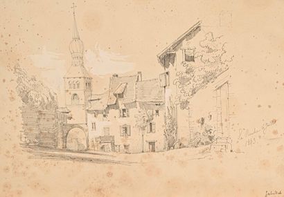 null Francisque GABILLOT (1818 - 1876)

Ecole lyonnaise

Village de La Roche (juillet...