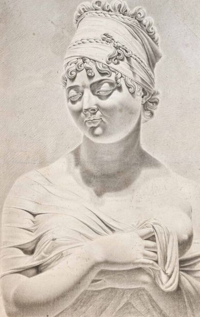 null [Académie - Beaux-arts] Ecole française du XIXe siècle

Etude d'après le buste...