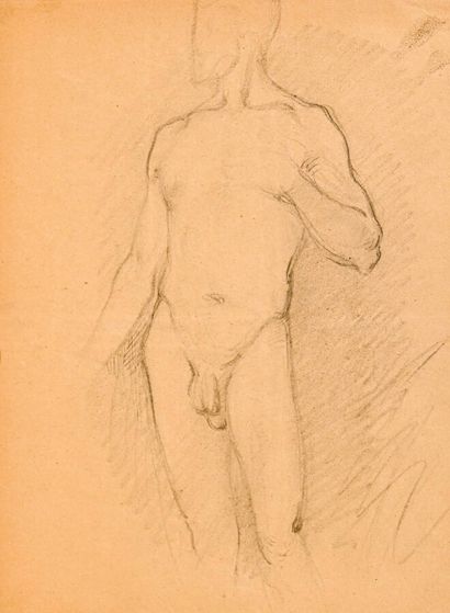null Jean-Hugues GABORIT (1874 - ?)

Ecole lyonnaise

2 études de nus d'homme. Dessins...
