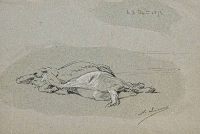 null Nicolas SICARD (1840 - 1920)

Ecole Lyonnaise

Lot de 4 dessins d'études de...