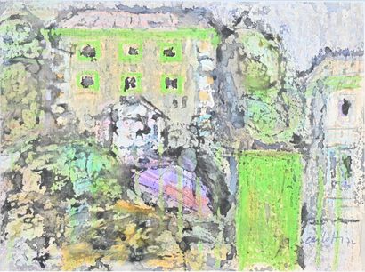 null Jean-Albert CARLOTTI (1909-2002)

Vieille maison à Lyon, 1972

Aquarelle et...