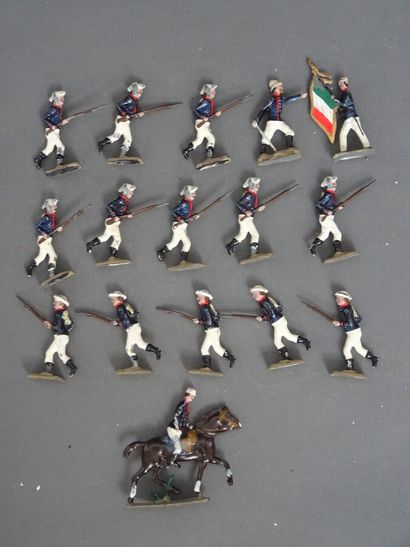 null Important lot of about 150 lead soldiers, all sizes, all marks

Good condit...