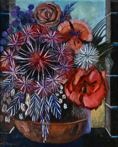 null Christ BEEKMANN (1887-1964)

Vase de fleurs 

Huile sur toile, signée en bas...