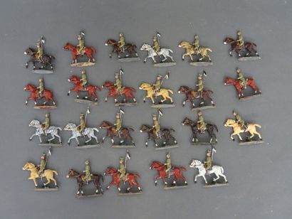 null Important lot of lead soldiers (about 200 pieces) all brands (including many...