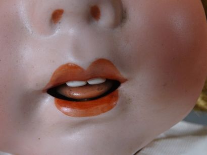 null SFBJ 251 Paris Size 12. Bisque head doll, blue glass sleeping eyes, synthetic...