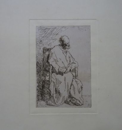 null Louis Joseph SOULAS (1905-1954)

The wheat fields

Etching. Proof on thin applied...