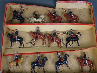 null Set of articulated soldiers BL-France series n°6 Marcocains (6 pieces)

Set...