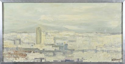 null JAILLET-HENON Raymond (1911-2003)

Vue de Lyon,1977

Huile sur toile, signée...