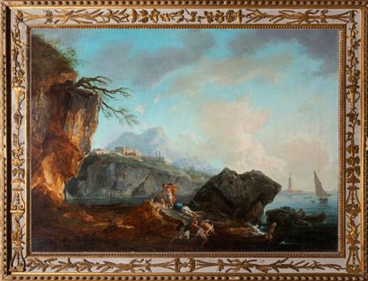 null 19th century FRENCH school, follower of Claude Joseph Vernet

Departure for...