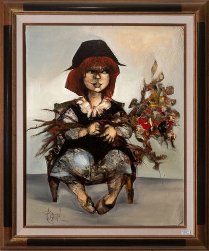 null Philippe GRISEL (1930-1998)

Child sitting with a bouquet

Oil on canvas, signed...