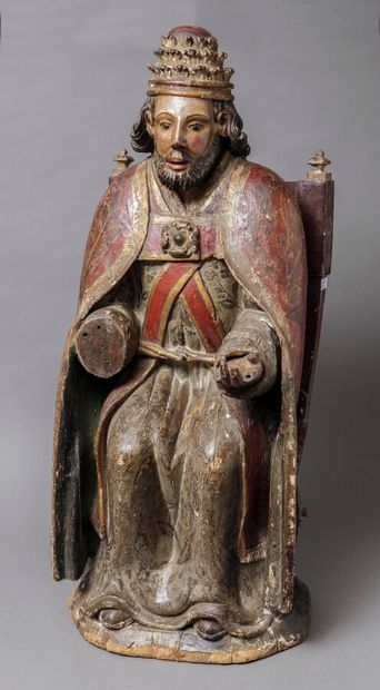 null Northern France, 16th or 17th century 

God the father sitting on his throne...
