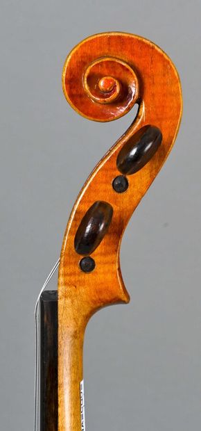  Jerome Thibouville Lamy violin in Sanctus Seraphin model. Two-piece back 356 mm...