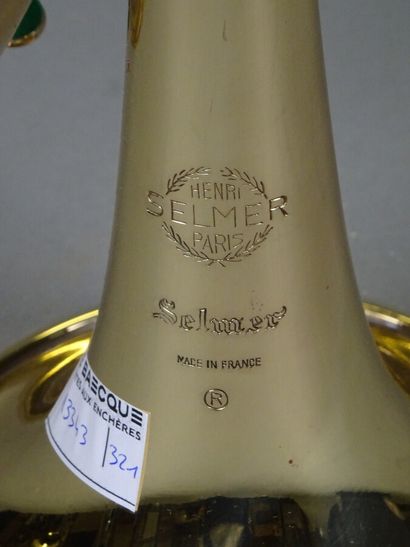 null Henri Selmer trumpet model 75, key C B flat, V-shaped valves, n°55026 year 1972,...