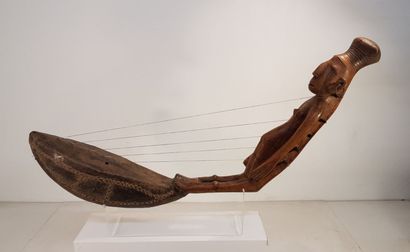 null Mangbetu, Haut-Uélé, Democratic Republic of Congo

Domu" harp. Wood, animal...