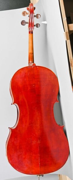 null Cello made in the workshop of Jérôme Thibouville Lamy, famous Vosgian model...