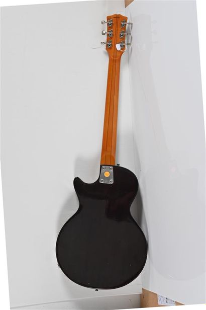 null EKO Guitar, Les Paul style, Kiwi model, Italy, year 1970, 2 pickups, black