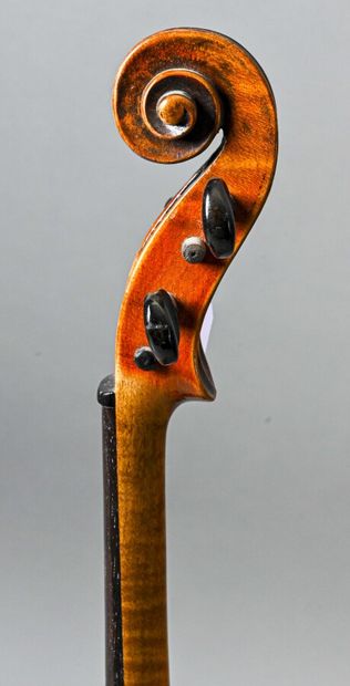  MJB Kessels violin made in Tilburg in Stradivarius model, year 1899. Two piece back...