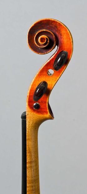  Violin bearing the Stradivarius 1725 label, made in Mirecourt in the second half...