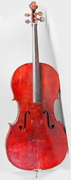 Cello made in the workshop of Jérôme Thibouville...
