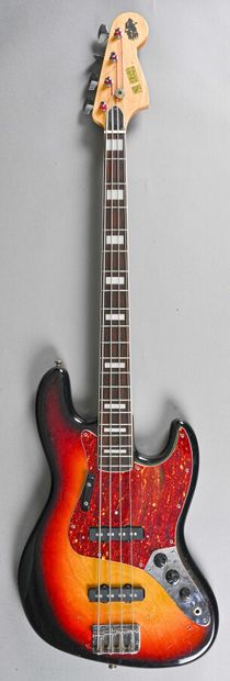 Electric bass guitar sold at Paul BEUSCHER's,...