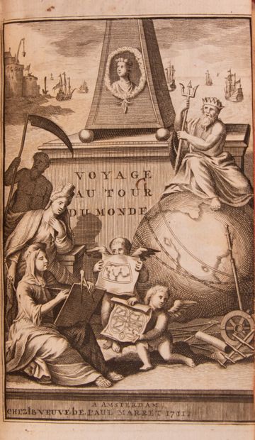 null DAMPIER (G). New voyage around the world. 

Amsterdam, Marret, 1723-14. 

4...