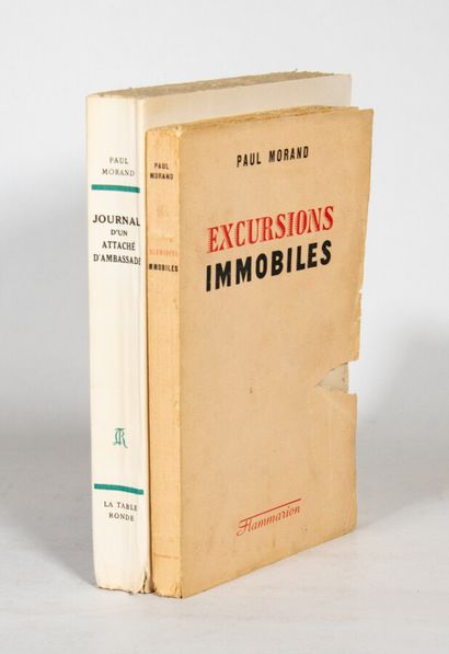 null MORAND (P.). Excursions immobiles. Paris, Flammarion, 1944. In-12 broché.

	Edition...