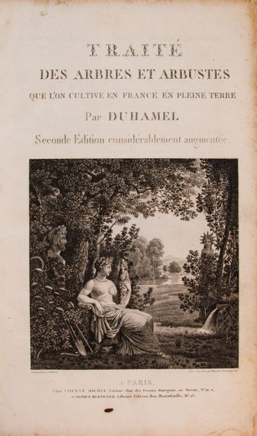 null DUHAMEL DU MONCEAU (Henri Louis). Traité des arbres et arbustes que l'on cultive...